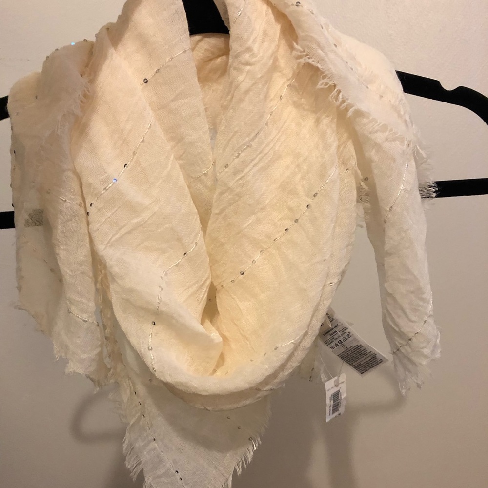 GAP Handkerchief Scarf with Sequins